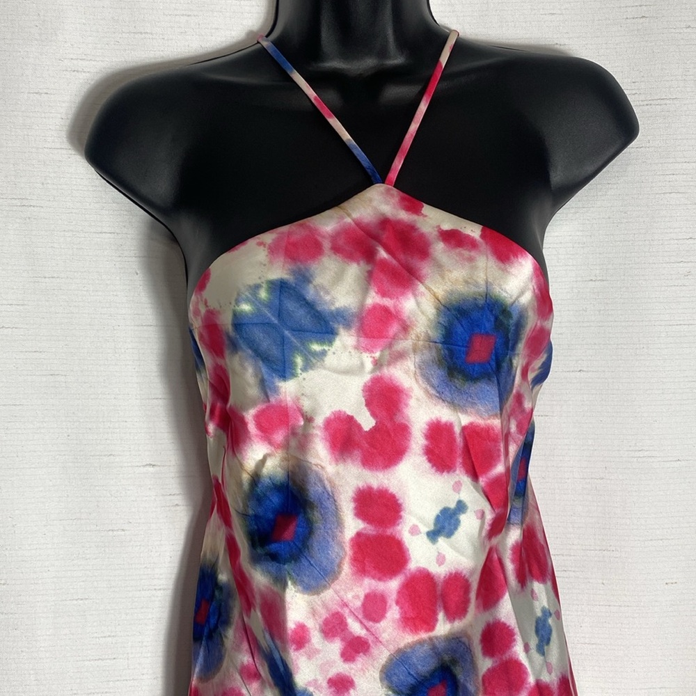 ZARA PRINTED HALTER DRESS Size XL - Picture 14 of 17